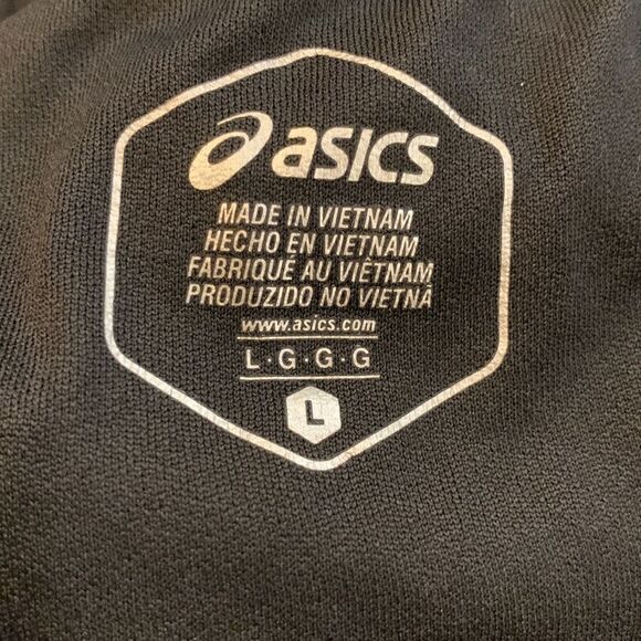 ASICS Size Large athletic shorts black - Picture 6 of 8